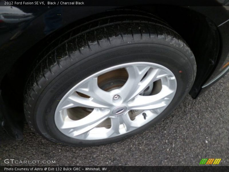 Black / Charcoal Black 2012 Ford Fusion SE V6