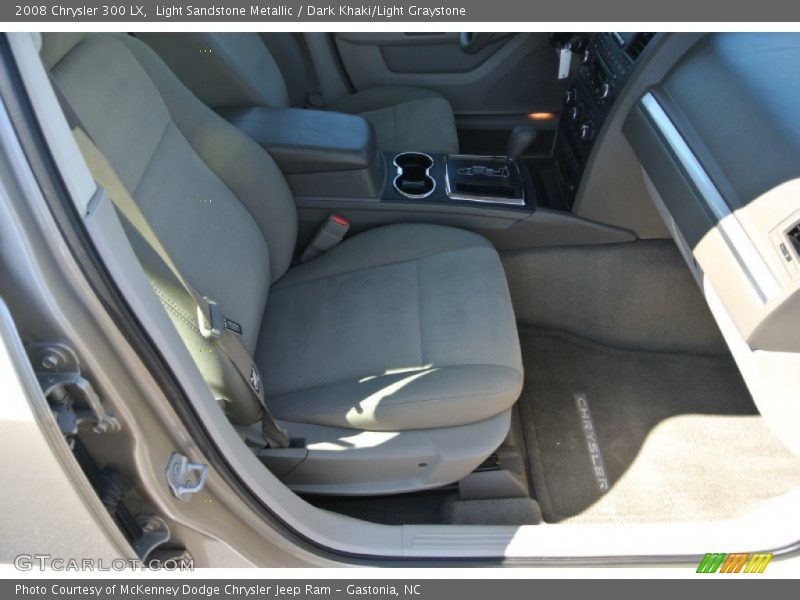 Light Sandstone Metallic / Dark Khaki/Light Graystone 2008 Chrysler 300 LX