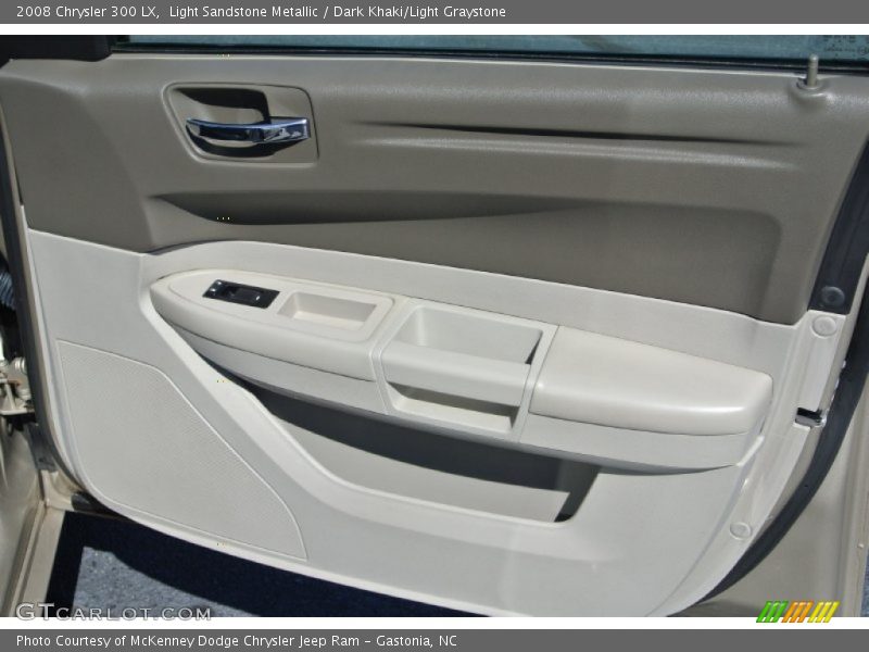 Light Sandstone Metallic / Dark Khaki/Light Graystone 2008 Chrysler 300 LX