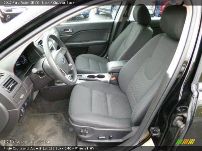 Black / Charcoal Black 2012 Ford Fusion SE V6