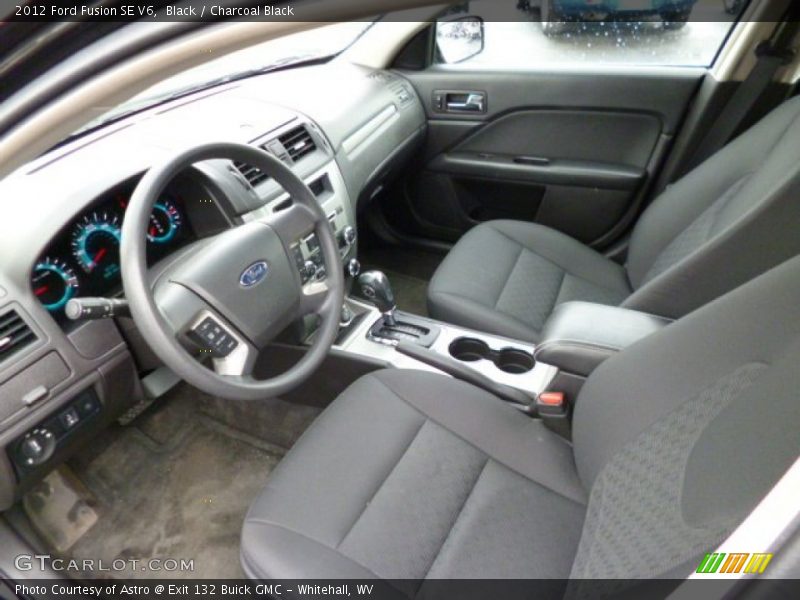 Black / Charcoal Black 2012 Ford Fusion SE V6