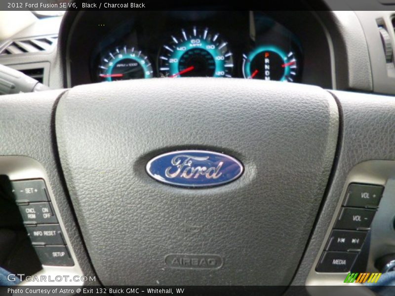 Black / Charcoal Black 2012 Ford Fusion SE V6
