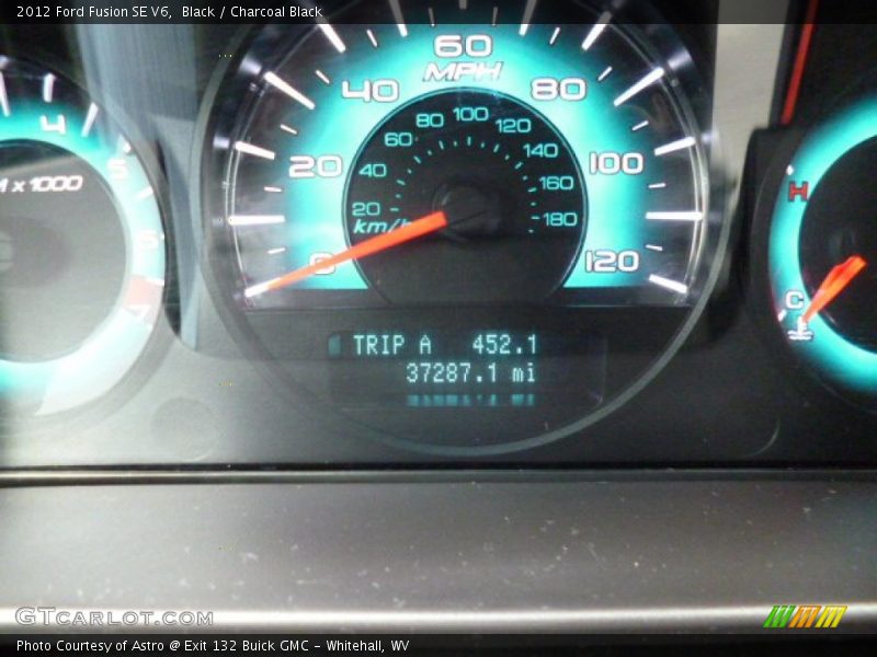 Black / Charcoal Black 2012 Ford Fusion SE V6