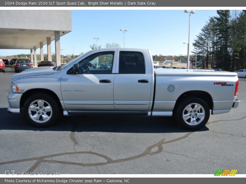  2004 Ram 1500 SLT Sport Quad Cab Bright Silver Metallic