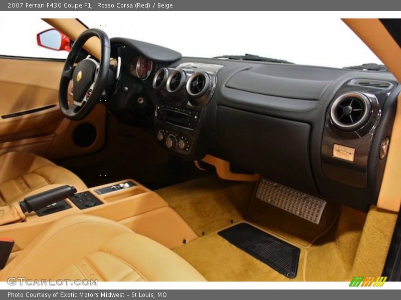 Dashboard of 2007 F430 Coupe F1