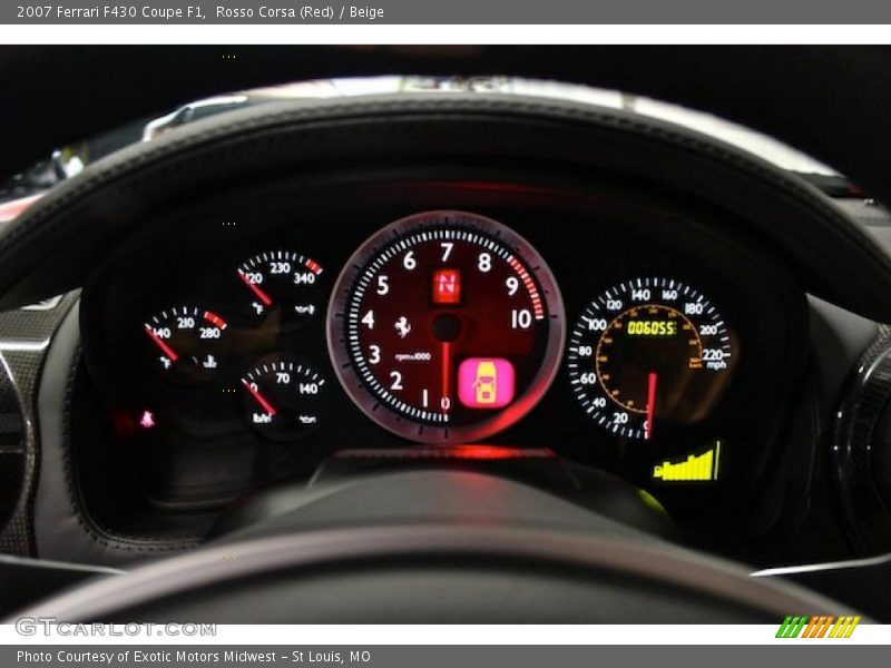  2007 F430 Coupe F1 Coupe F1 Gauges
