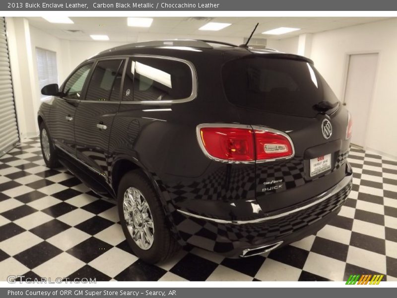 Carbon Black Metallic / Choccachino Leather 2013 Buick Enclave Leather