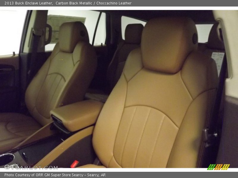 Carbon Black Metallic / Choccachino Leather 2013 Buick Enclave Leather