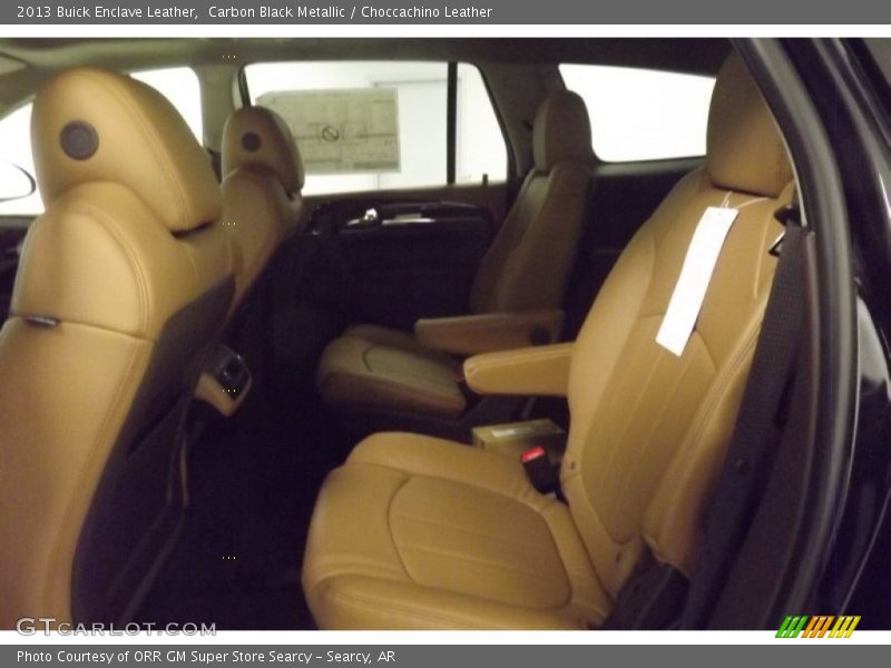 Carbon Black Metallic / Choccachino Leather 2013 Buick Enclave Leather
