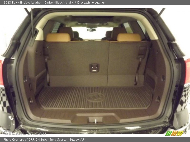 Carbon Black Metallic / Choccachino Leather 2013 Buick Enclave Leather