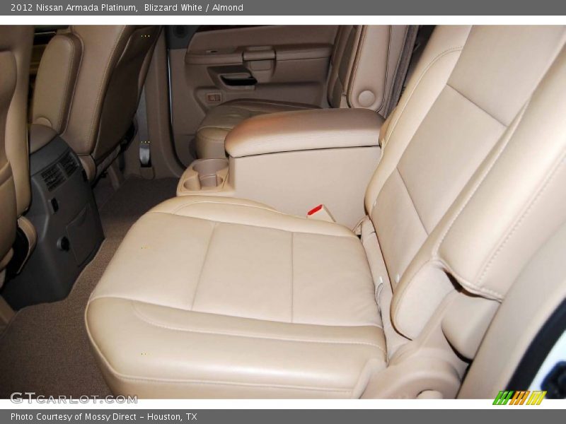 Blizzard White / Almond 2012 Nissan Armada Platinum