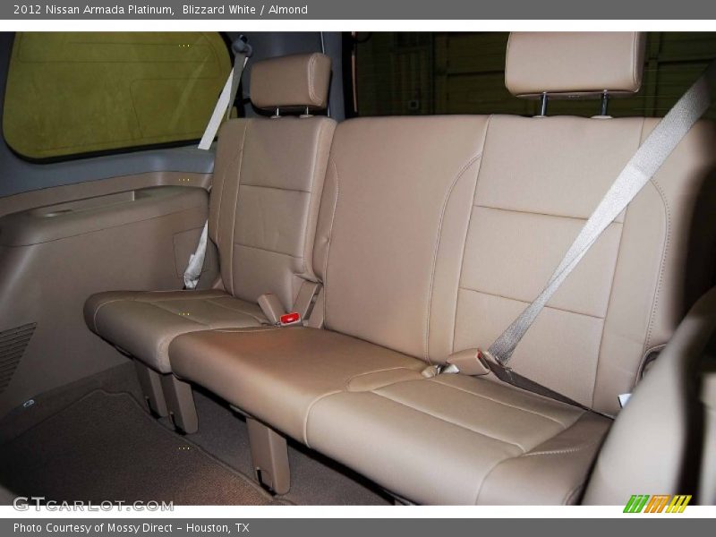 Blizzard White / Almond 2012 Nissan Armada Platinum