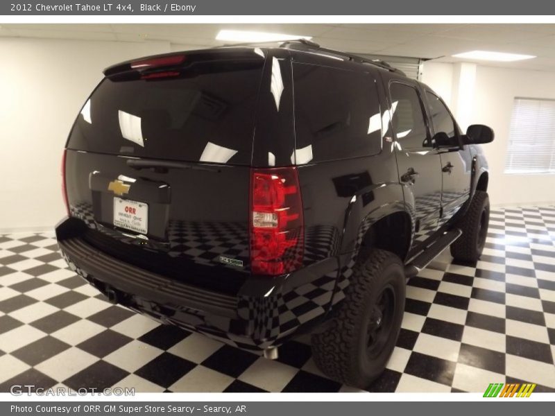 Black / Ebony 2012 Chevrolet Tahoe LT 4x4