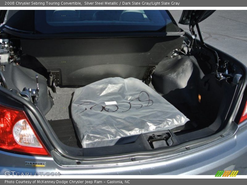 Silver Steel Metallic / Dark Slate Gray/Light Slate Gray 2008 Chrysler Sebring Touring Convertible