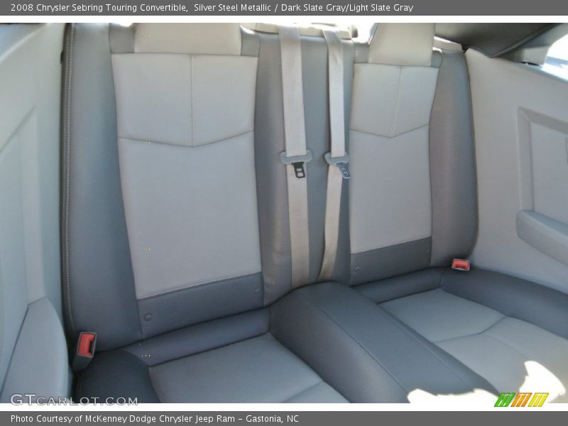 Silver Steel Metallic / Dark Slate Gray/Light Slate Gray 2008 Chrysler Sebring Touring Convertible