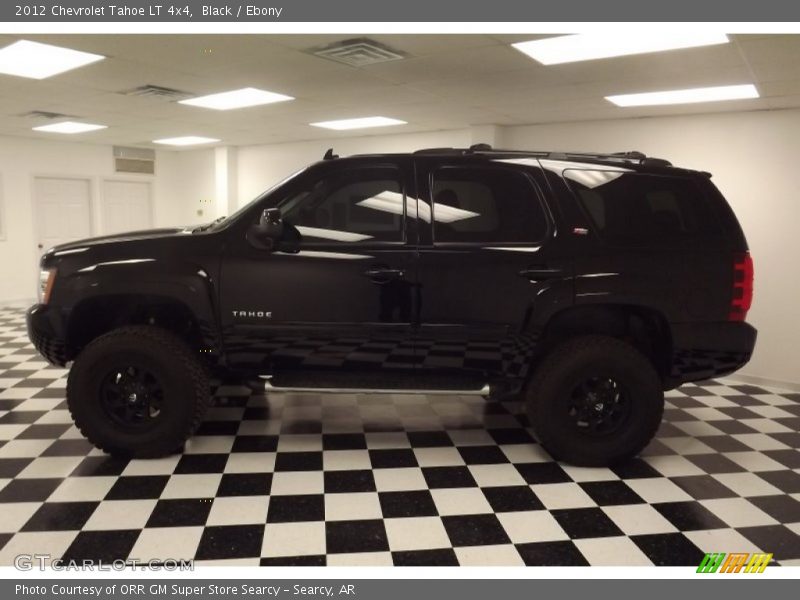 Black / Ebony 2012 Chevrolet Tahoe LT 4x4