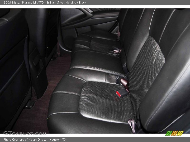 Brilliant Silver Metallic / Black 2009 Nissan Murano LE AWD