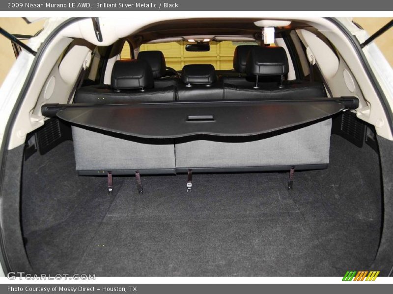 Brilliant Silver Metallic / Black 2009 Nissan Murano LE AWD