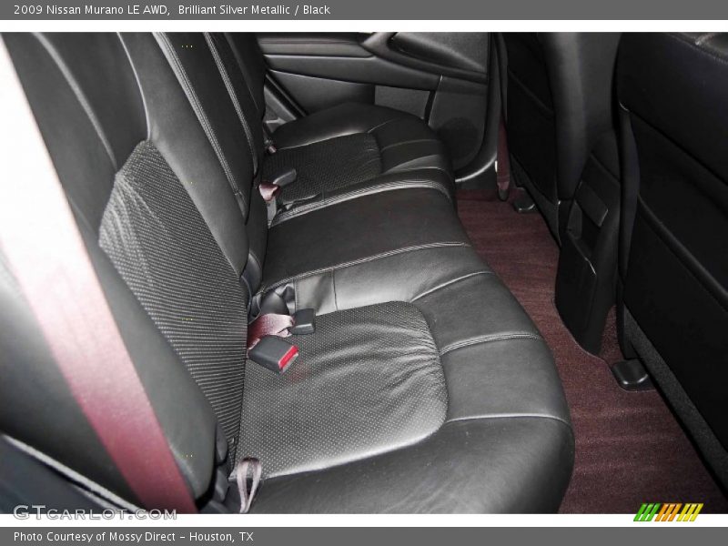 Brilliant Silver Metallic / Black 2009 Nissan Murano LE AWD