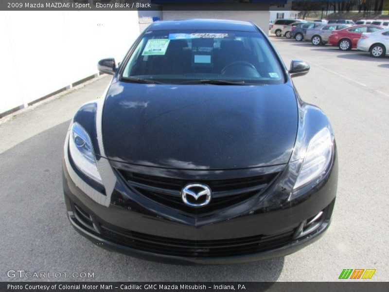 Ebony Black / Black 2009 Mazda MAZDA6 i Sport