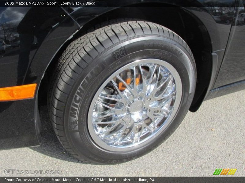 Ebony Black / Black 2009 Mazda MAZDA6 i Sport