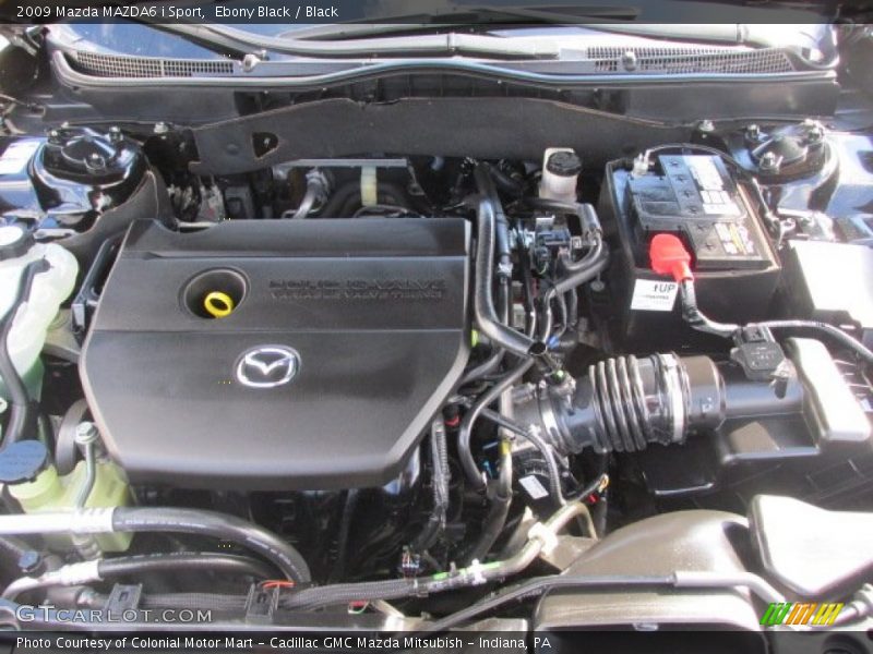 Ebony Black / Black 2009 Mazda MAZDA6 i Sport