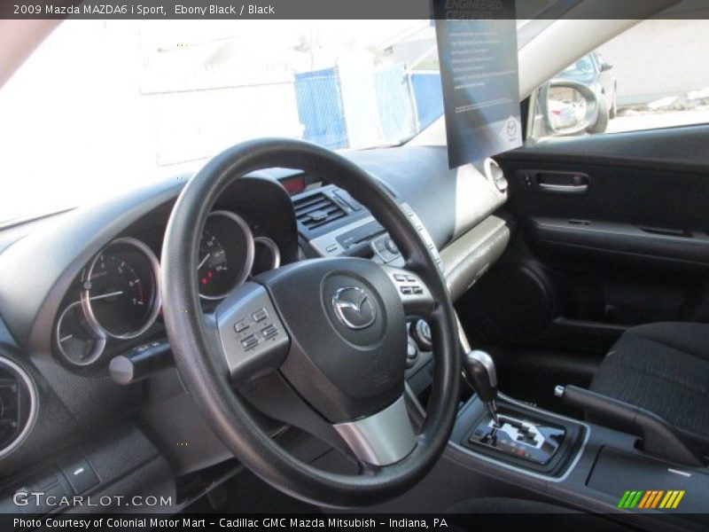Ebony Black / Black 2009 Mazda MAZDA6 i Sport