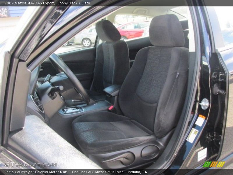 Ebony Black / Black 2009 Mazda MAZDA6 i Sport