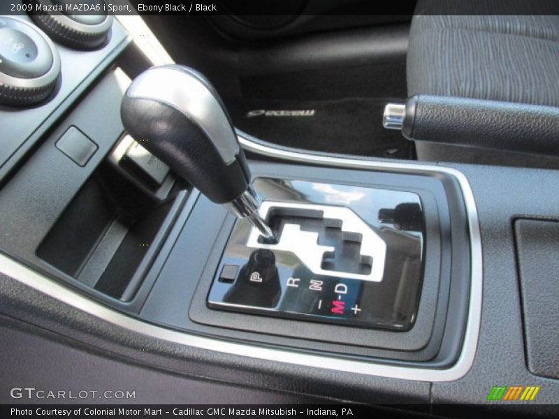 Ebony Black / Black 2009 Mazda MAZDA6 i Sport