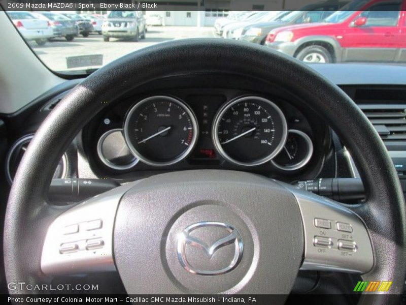 Ebony Black / Black 2009 Mazda MAZDA6 i Sport