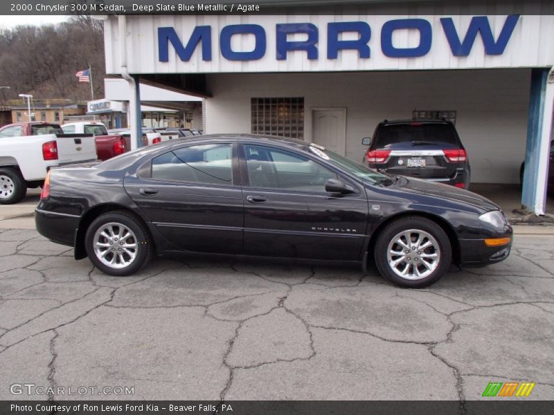 Deep Slate Blue Metallic / Agate 2000 Chrysler 300 M Sedan