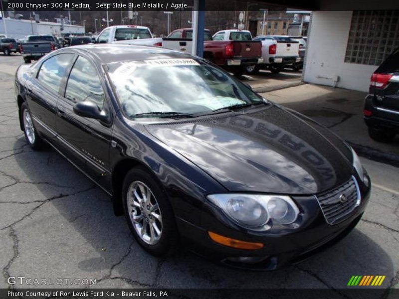 Deep Slate Blue Metallic / Agate 2000 Chrysler 300 M Sedan