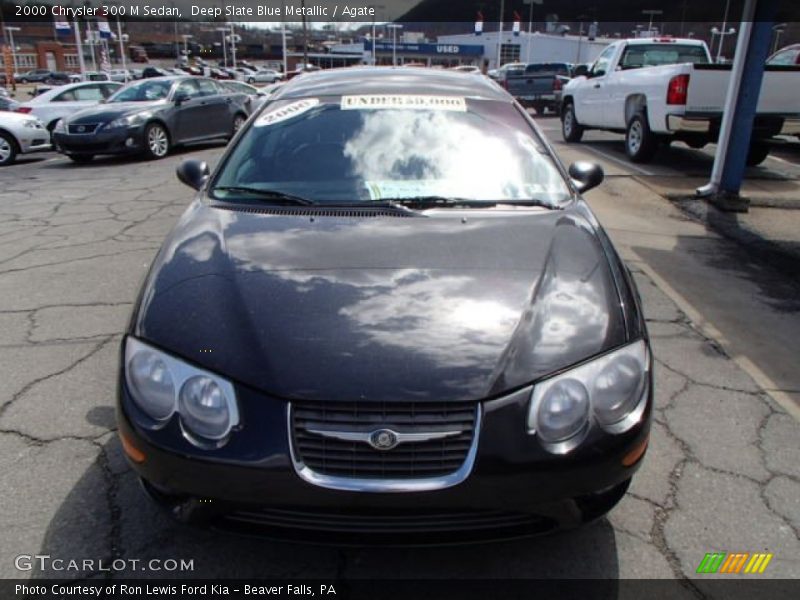 Deep Slate Blue Metallic / Agate 2000 Chrysler 300 M Sedan
