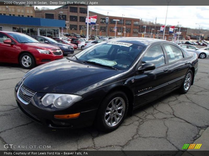 Deep Slate Blue Metallic / Agate 2000 Chrysler 300 M Sedan