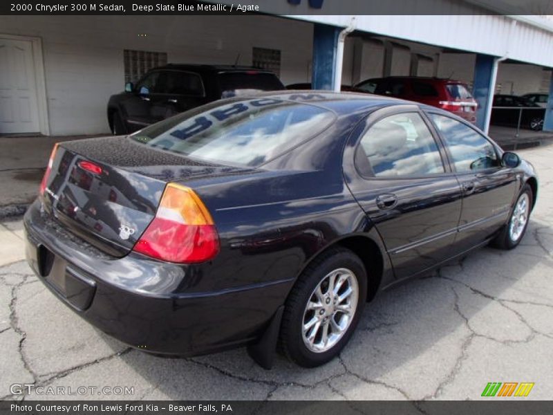 Deep Slate Blue Metallic / Agate 2000 Chrysler 300 M Sedan