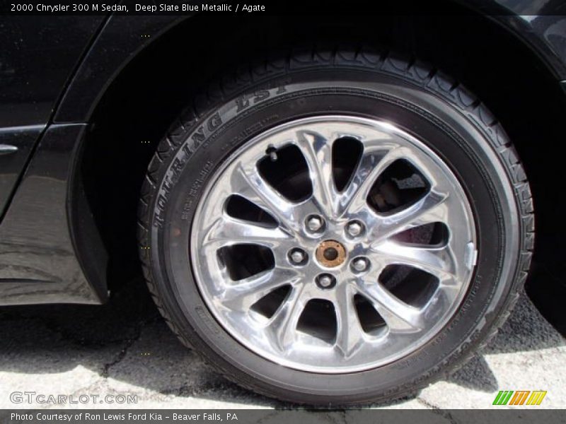 Deep Slate Blue Metallic / Agate 2000 Chrysler 300 M Sedan