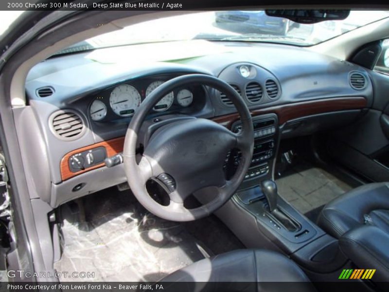 Deep Slate Blue Metallic / Agate 2000 Chrysler 300 M Sedan