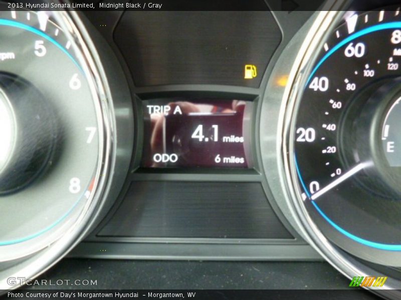 Midnight Black / Gray 2013 Hyundai Sonata Limited