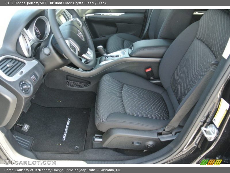 Brilliant Black Crystal Pearl / Black 2013 Dodge Journey SXT