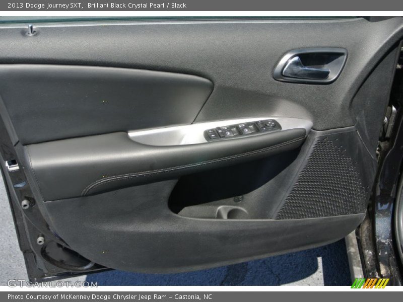 Brilliant Black Crystal Pearl / Black 2013 Dodge Journey SXT