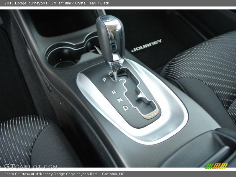 Brilliant Black Crystal Pearl / Black 2013 Dodge Journey SXT