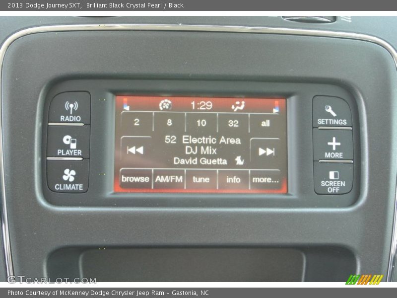 Brilliant Black Crystal Pearl / Black 2013 Dodge Journey SXT