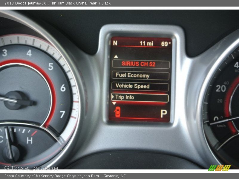 Brilliant Black Crystal Pearl / Black 2013 Dodge Journey SXT