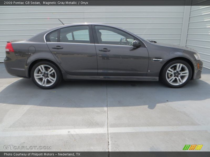 Magnetic Gray Metallic / Onyx 2009 Pontiac G8 Sedan