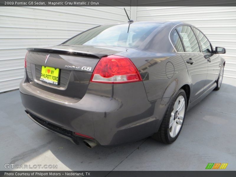 Magnetic Gray Metallic / Onyx 2009 Pontiac G8 Sedan