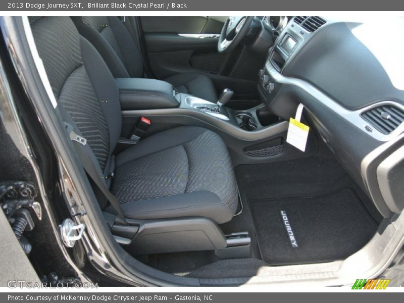 Brilliant Black Crystal Pearl / Black 2013 Dodge Journey SXT