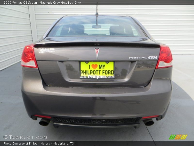 Magnetic Gray Metallic / Onyx 2009 Pontiac G8 Sedan