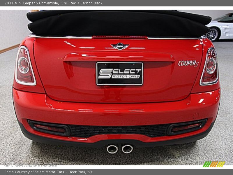 Chili Red / Carbon Black 2011 Mini Cooper S Convertible