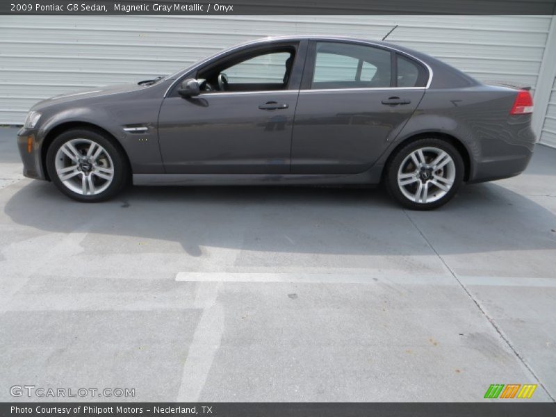 Magnetic Gray Metallic / Onyx 2009 Pontiac G8 Sedan