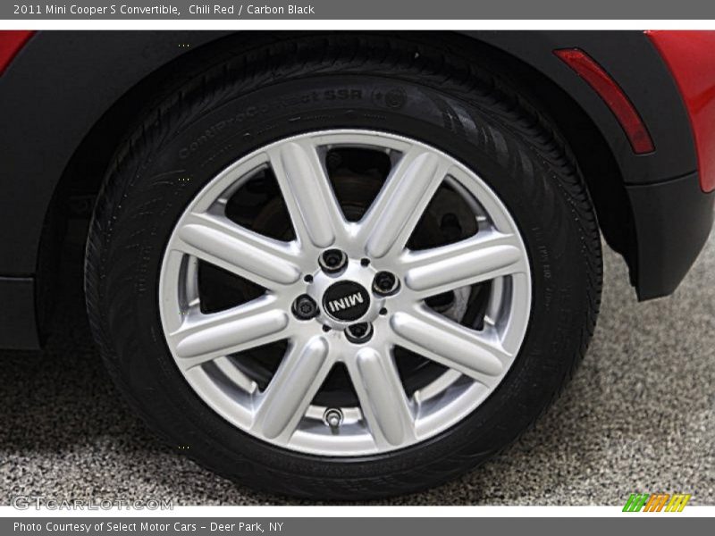 Chili Red / Carbon Black 2011 Mini Cooper S Convertible